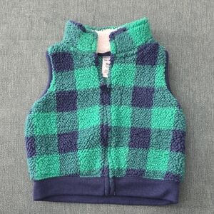 Carter's Green and Blue Textured Jacket